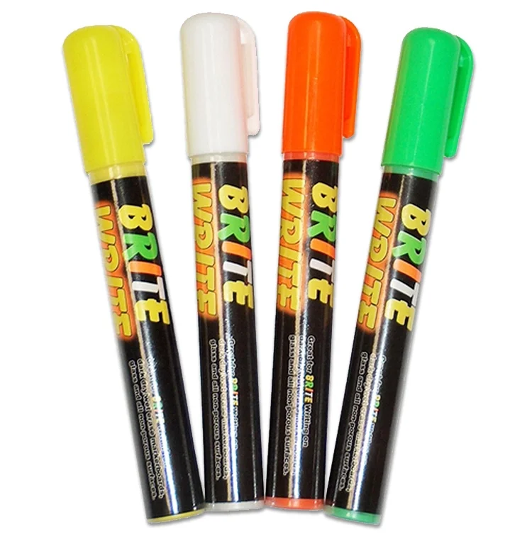Brite Write (TM) Wet Erase Markers