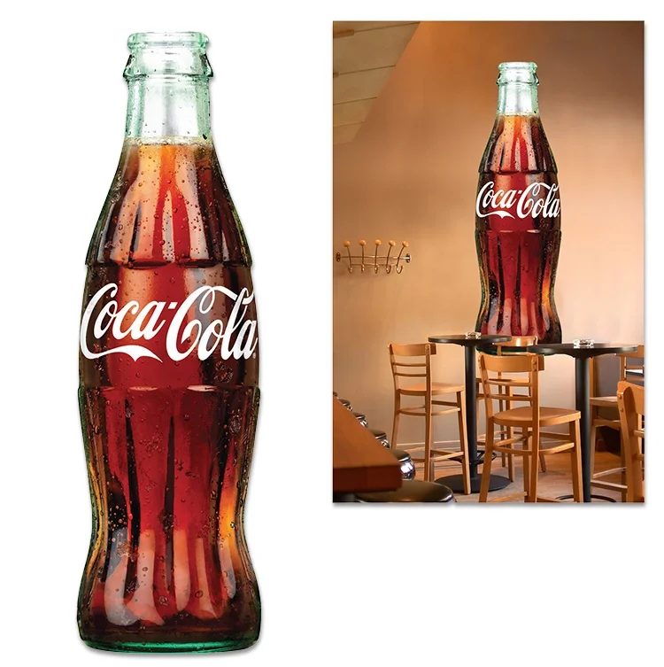 Coke Bottle Wall Decal- 6'