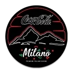 Dual Branded - Slim LED Illuminated Sign 18" x 24" - Mountain Theme