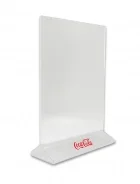 Large Table Tent Plex Stands- 10 Pack
